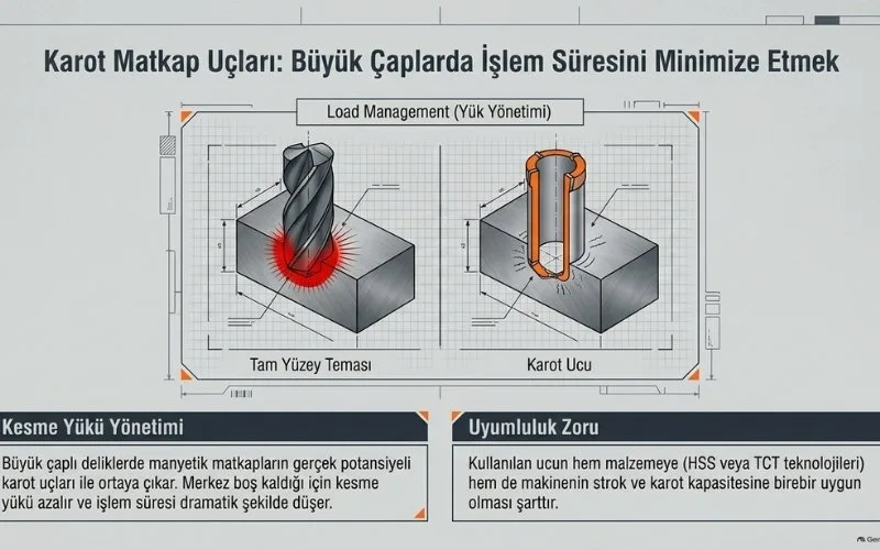 Karot Ucu Kullanımı İki Makine Arasındaki Farkı Nasıl Değiştirir