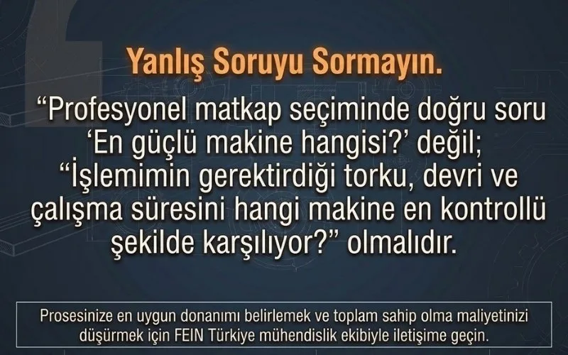 Yüksek Torklu Matkap Kimler İçin Doğru Seçimdir