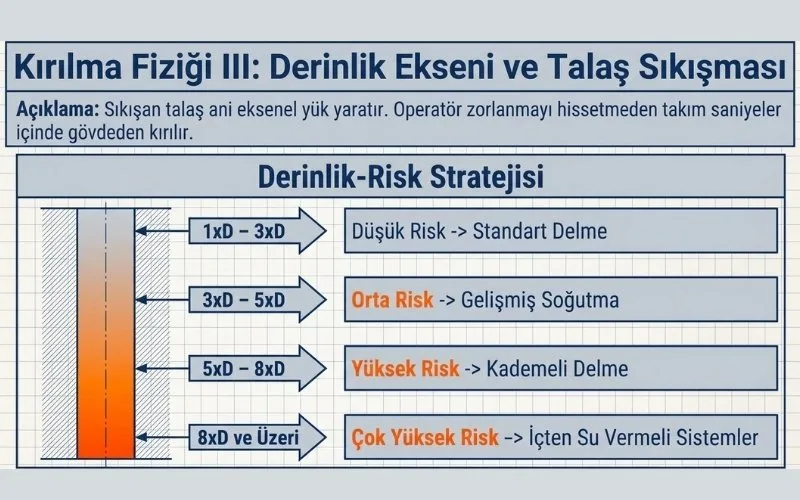 Talaş Tahliyesinin Yetersiz Olması