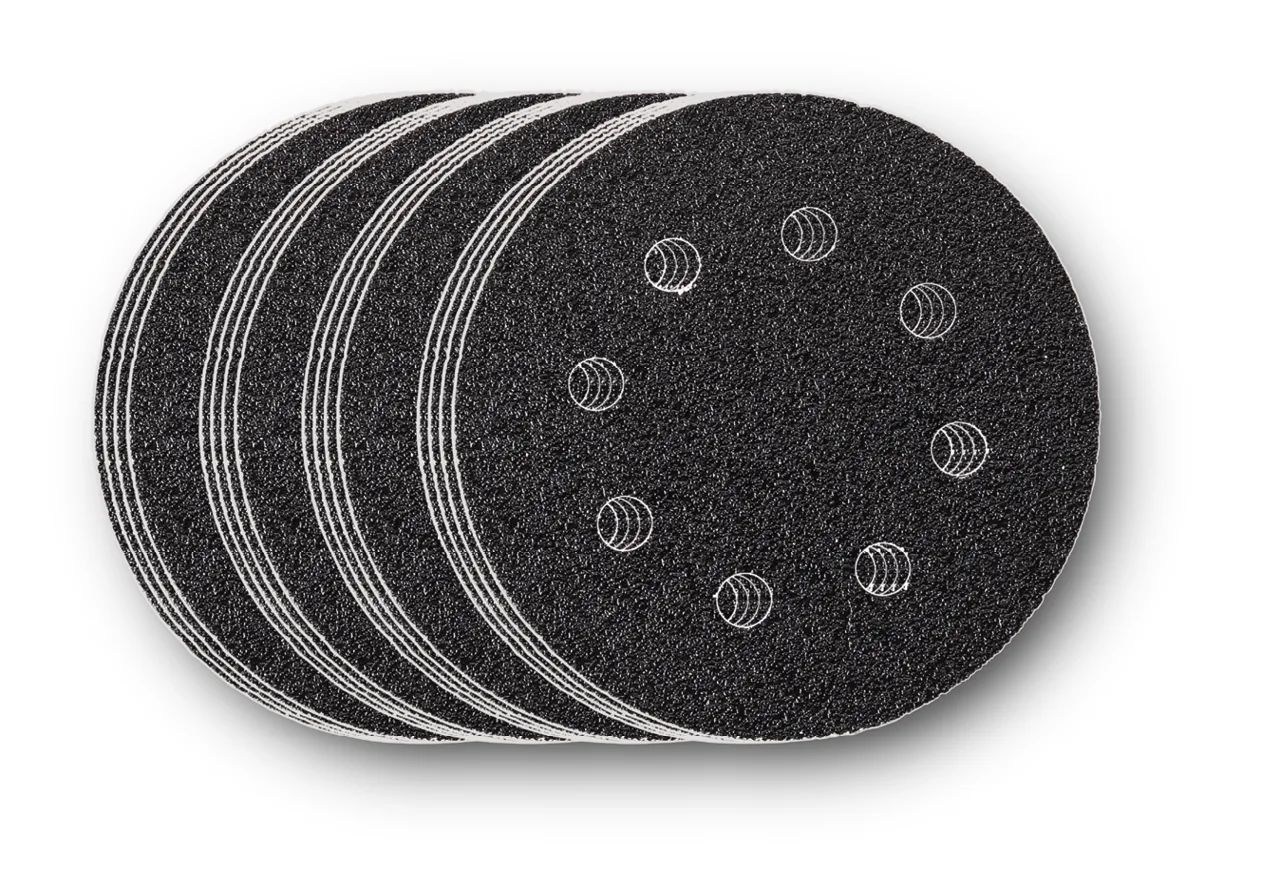 Zımpara kağıdı takımı, Ø 115 mm, 16 adet