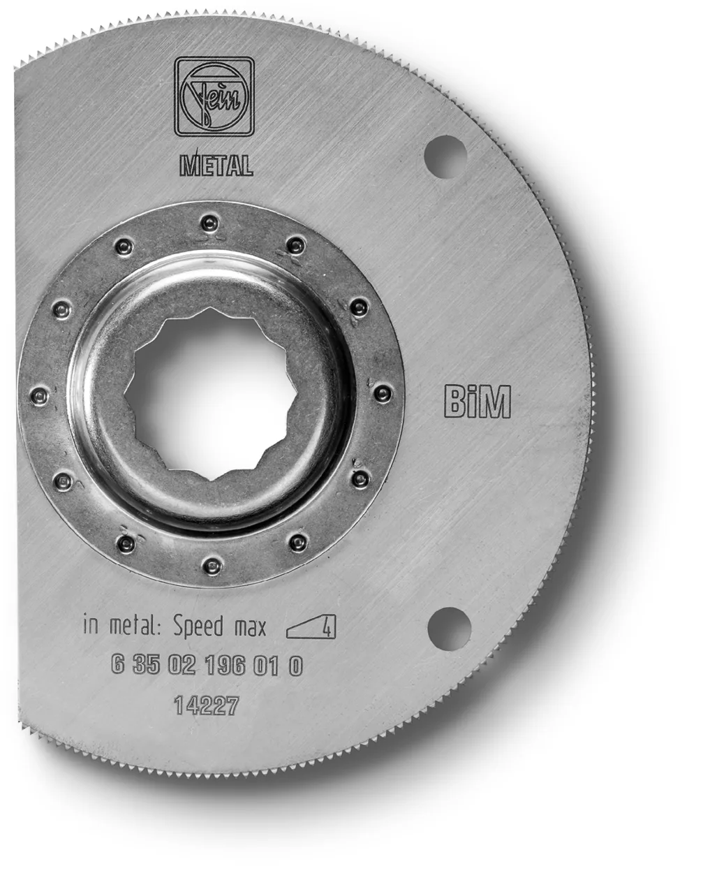 Segman testere yaprağı Ø 100 mm, HSS, açılı
