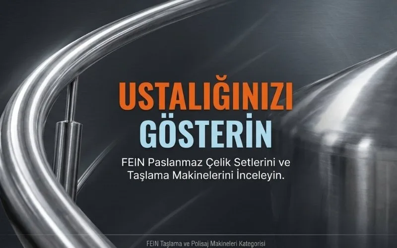FEIN paslanmaz çelik taşlama makineleri