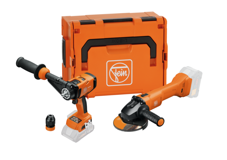 ASCM 18-4 QM AS akülü delmevidalama makinesi ve CCG 18-125-12 akülü avuç taşlama makinesi