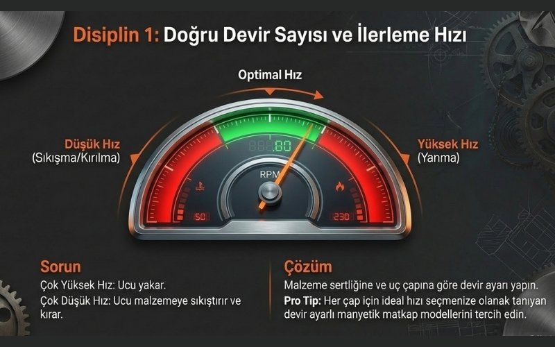 Doğru Devir Sayısı ve İlerleme Hızı