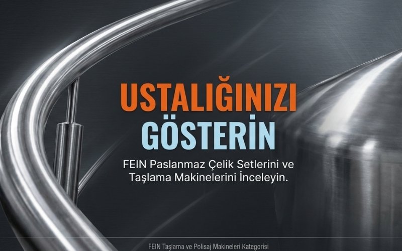 FEIN paslanmaz çelik taşlama makineleri