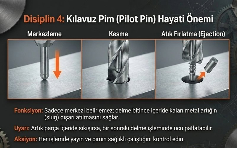 Kılavuz Pim (Pilot Pin) Kullanımı