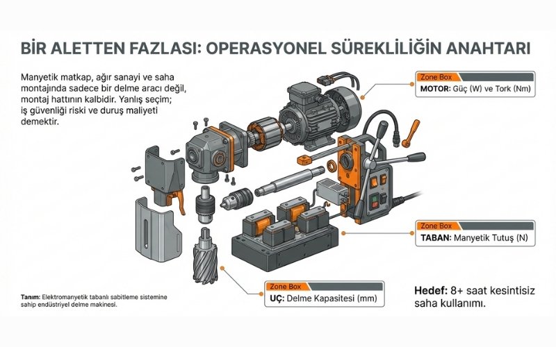 Manyetik Matkap Seçimi