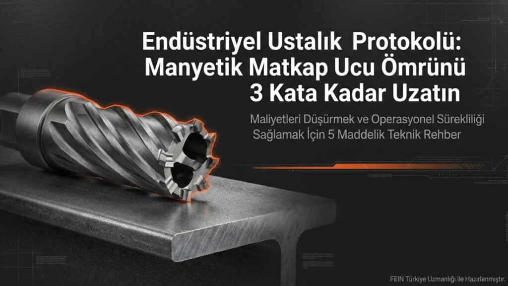 Manyetik Matkaplarda Uç Kırılmasını Önleme Yolları 5 Altın Kural