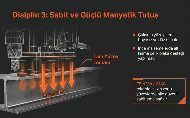 Sabit ve Güçlü Manyetik Tutuş