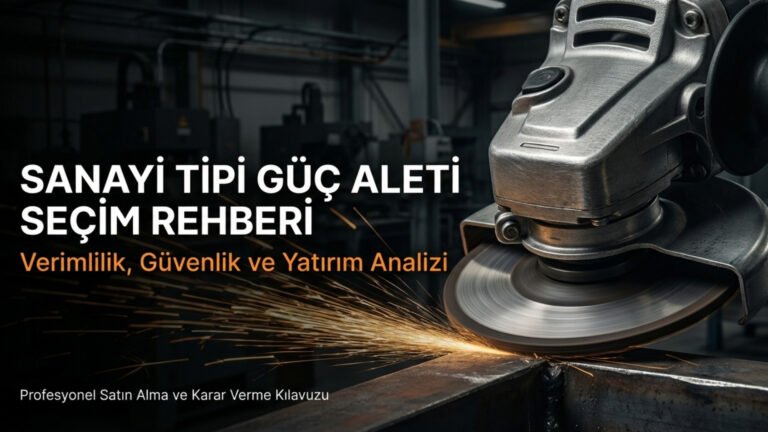 Sanayi Tipi Güç Aleti Seçim Rehberi