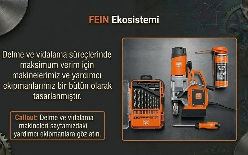 fein delme ve vidalama makineleri