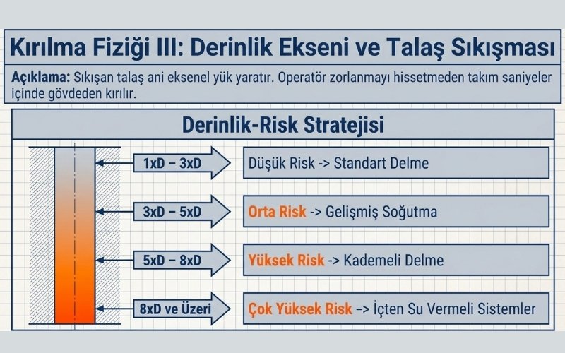 Talaş Tahliyesinin Yetersiz Olması